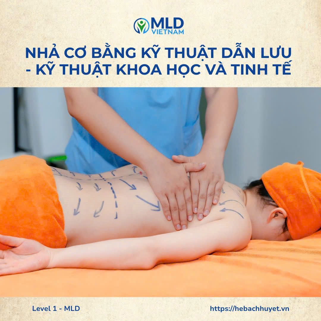 Tại sao dẫn lưu bạch huyết (MLD) có thể “nhả cơ” mà không cần giải cơ thô bạo?
