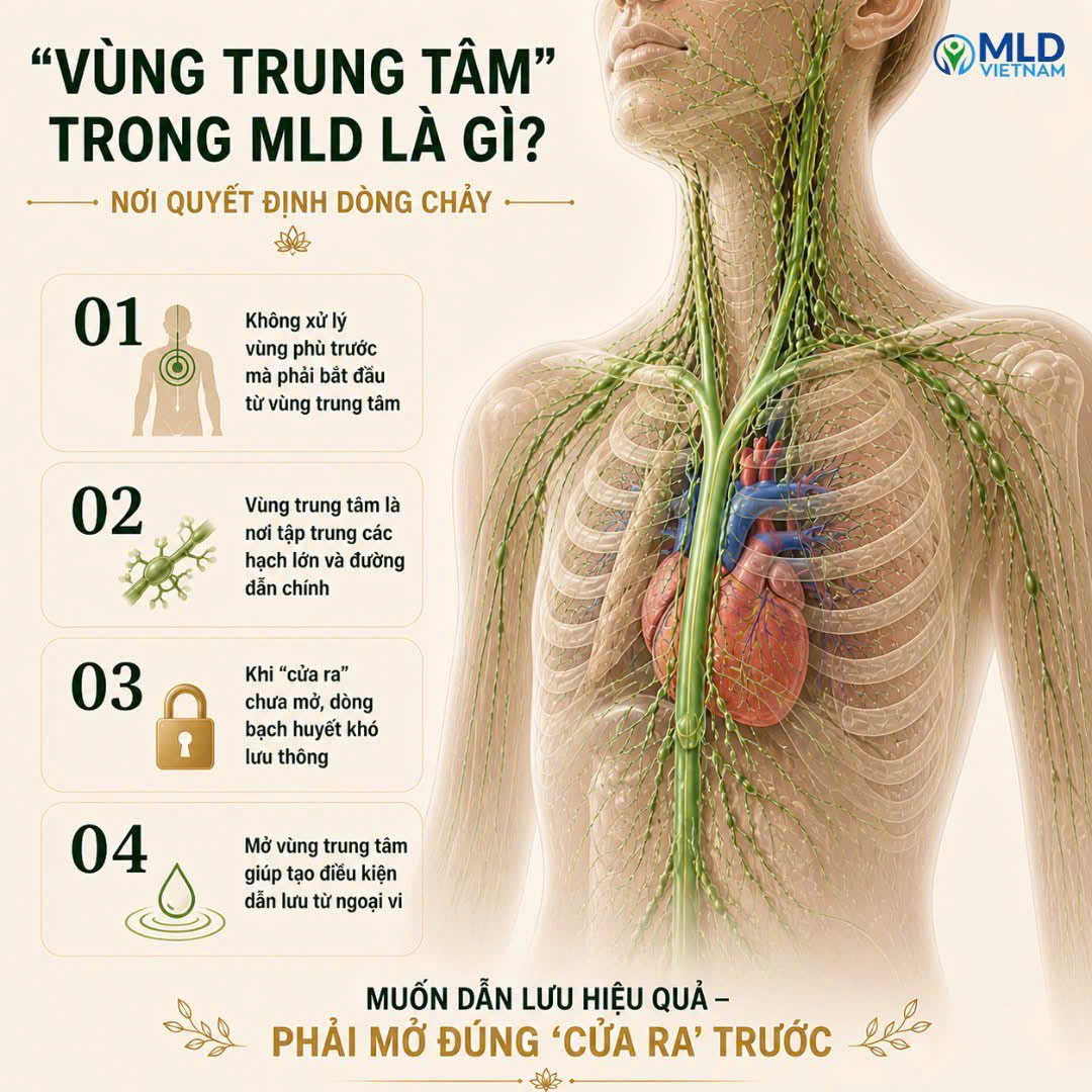 "Vùng trung tâm" trong MLD là gì? - Nơi quyết định dòng chảy.
